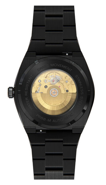 Paul Rich Paul Rich Frosted Midnight Sun Black MS02-A automatic watch 45 mm