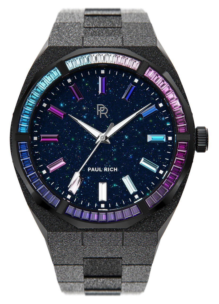 Paul Rich Frosted Astral Aura Black AA01 watch 45 mm