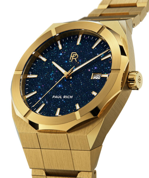 Paul Rich Paul Rich Cosmic Kollektion Gold COS02 Uhr 45 mm