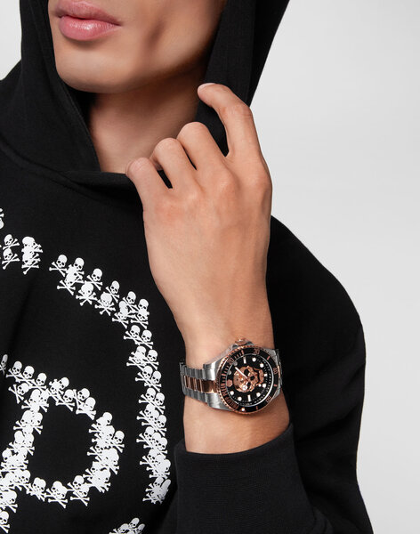 Philipp Plein Philipp Plein PWOAA0822 Der Totenkopf Taucheruhr 44 mm