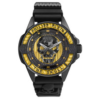 Philipp Plein Philipp Plein PWAAA1922 The Skull Carbon Fiber watch 44 mm