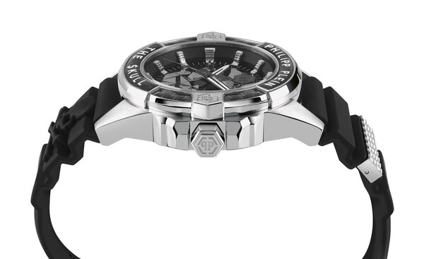 Philipp Plein Philipp Plein PWAAA1622 Der Totenkopf Karbonfaser Uhr 44 mm