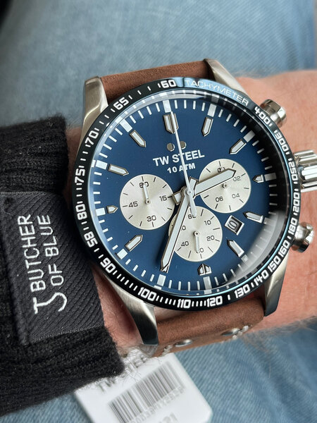 TW Steel TW Steel VS121 Volante Chronograph Uhr 48 mm