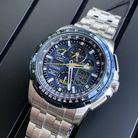 Citizen Citizen Promaster JY8058-50L Sky funkgesteuerte Eco-Drive Uhr 49 mm DEMO