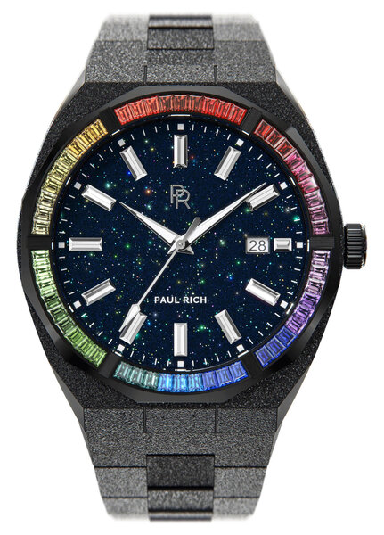 Paul Rich Paul Rich Endgame Rainbow Frosted Star Dust Black Automatic END05 watch