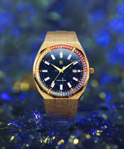 Paul Rich Paul Rich Endgame Rainbow Frosted Star Dust Gold Automatic END06 watch