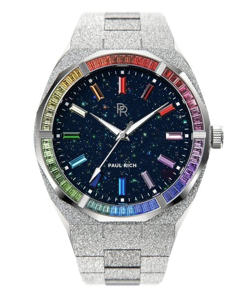 Paul Rich Paul Rich Infinity Regenbogen Silber mattiert Sternenstaub Silber INF05 Uhr DEMO