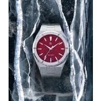 Paul Rich Paul Rich Frosted Star Dust Silber Rot FSD08 Uhr