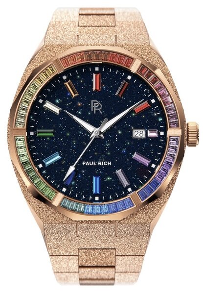 Paul Rich Paul Rich Infinity Rainbow Frosted Star Dust Gold Automatic INF04-A watch