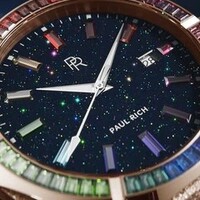 Paul Rich Paul Rich Infinity Rainbow Frosted Star Dust Gold Automatic INF04-A watch