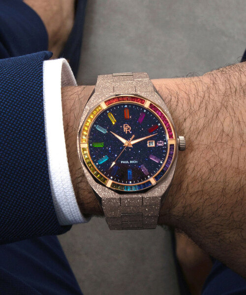 Paul Rich Paul Rich Infinity Rainbow Frosted Star Dust Gold Automatic INF04-A watch