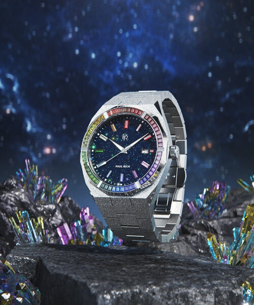 Paul Rich Paul Rich Infinity Rainbow Frosted Star Dust Silver Automatic INF05-A watch