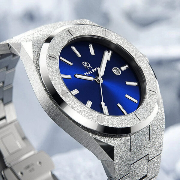 Paul Rich Frosted Signature FSIG05 Baron's Blue watch