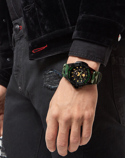 Philipp Plein Philipp Plein PWAAA0821 The Skull watch 44 mm