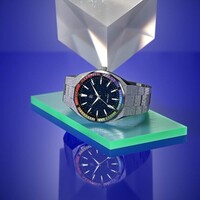 Paul Rich Paul Rich Rainbow Frosted Star Dust Silver RAIN05 Limited Edition watch 45 mm