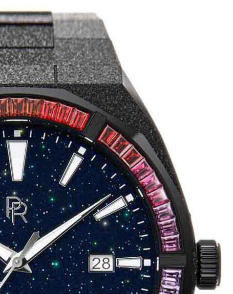 Paul Rich Paul Rich Rainbow Frosted Star Dust Black RAIN01-A Automatic Limited Edition watch 45 mm