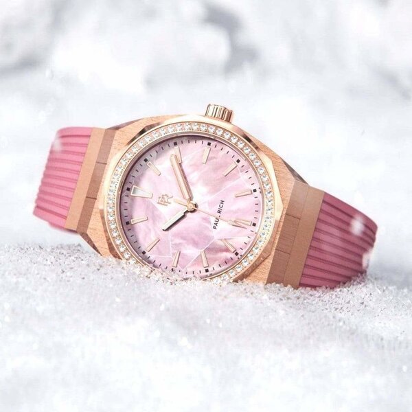 Paul Rich Paul Rich Heart of the Ocean Pink Rose Gold HO02 watch 38 mm