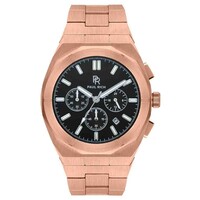 Paul Rich Paul Rich Motorsport Chrono Rose Gold Black Steel MSP04 watch 45 mm