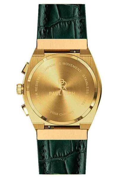 Paul Rich Paul Rich Motorsport Green Gold Leather MSP02-L watch 45 mm