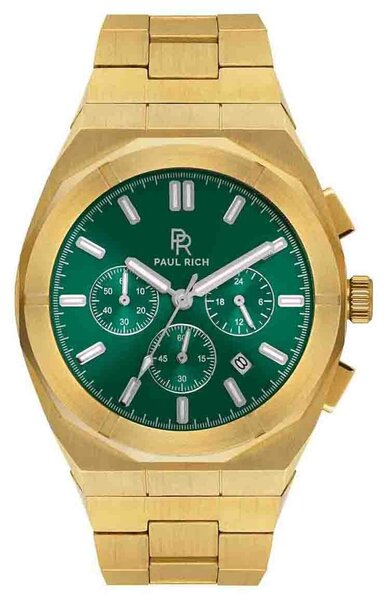 Paul Rich Paul Rich Motorsport Green Gold Steel MSP02 watch 45 mm