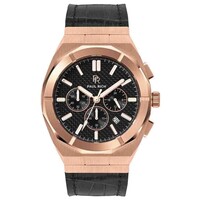 Paul Rich Paul Rich Motorsport Carbon Fiber Rose Gold Leather MCF04-L watch 45 mm