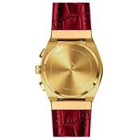 Paul Rich Paul Rich Motorsport Karbonfaser Gold Rotes Leder MCF03-L Uhr 45 mm