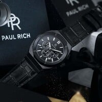 Paul Rich Paul Rich Motorsport Carbon Fiber Black Leather MCF01-L watch 45 mm