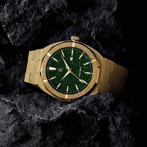 Paul Rich Paul Rich Frosted Star Dust Green Gold FSD03-A Automatikuhr 45 mm