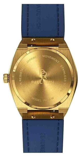 Paul Rich Paul Rich Frosted Star Dust Gold FSD02-L Leather watch 45 mm