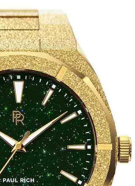 Paul Rich Paul Rich Frosted Star Dust Green Gold FSD03 watch 45 mm