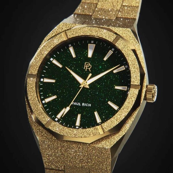 Paul Rich Paul Rich Frosted Star Dust Green Gold FSD03 Uhr 45 mm