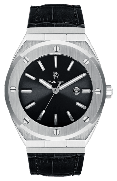 Paul Rich Paul Rich Signature Carbon Leather PR68SBL watch 45 mm