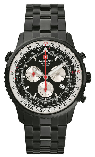 Swiss Alpine Military Schweizer Alpine Military 7078.9177 Chronograph Herrenuhr 45 mm