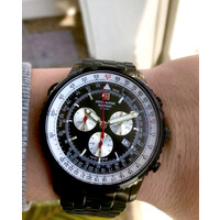 Swiss Alpine Military Schweizer Alpine Military 7078.9177 Chronograph Herrenuhr 45 mm