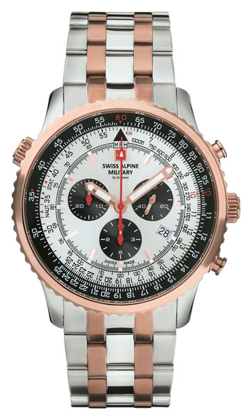 Swiss Alpine Military Schweizer Alpine Military 7078.9152 Chronograph Herrenuhr 45 mm