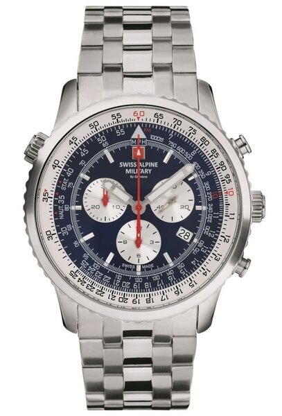 Swiss Alpine Military Schweizer Alpine Military 7078.9135 Chronograph Herrenuhr 45 mm