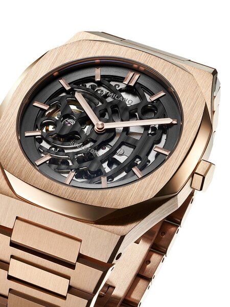 D1 Milano SKBJ03 Skeleton automatic men's watch 42 mm