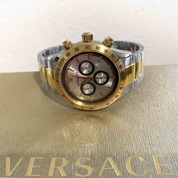 Versace Versace VEV700519 Chrono Classic men's watch chronograph 44 mm DEMO