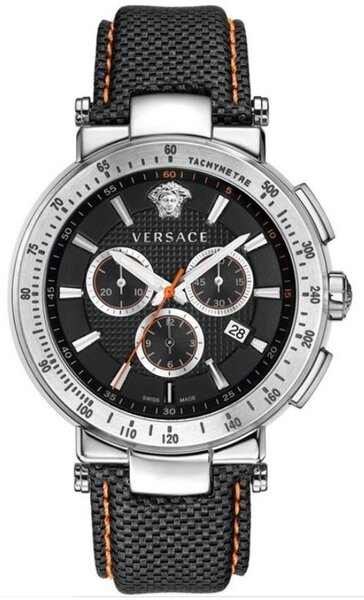 Versace Versace VFG040013 Mystique Chrono Sport Herren Chronograph 46 mm Uhr