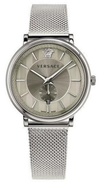 Versace Versace VBQ060017 V-Circle Silver men's watch 42 mm