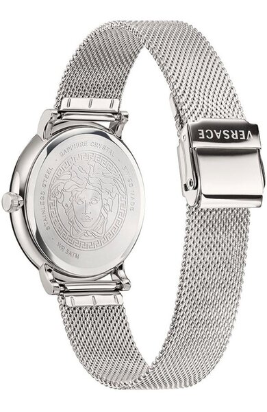 Versace Versace VBQ060017 V-Circle Silver men's watch 42 mm