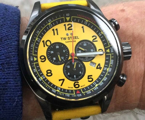 TW Steel TW Steel Swiss Volante SVS302Y WTCR Limited Edition chronograph watch 48mm