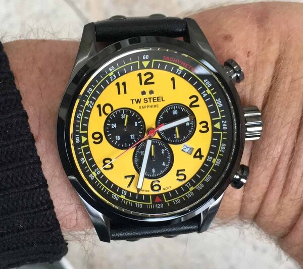 TW Steel TW Steel Swiss Volante SVS302Y WTCR Limited Edition chronograph watch 48mm