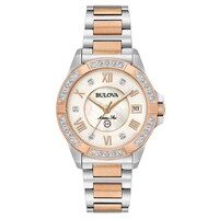 Bulova Bulova 98R234 Marine Star Diamond Damenuhr 32 mm