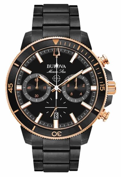 Bulova Bulova 98B302 Marine Star Chronograph men's watch 45 mm