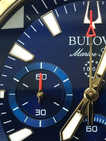 Bulova Bulova 97B168 Marine Star Chronograph men's watch 43 mm