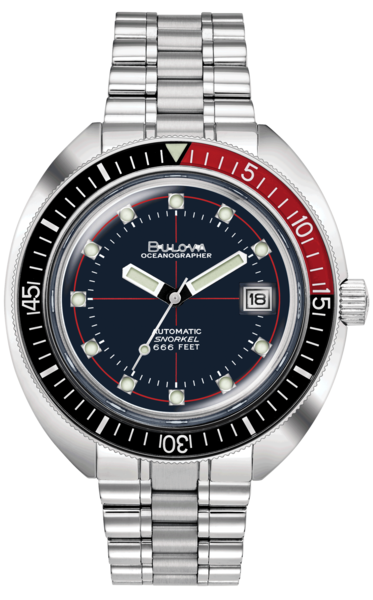 Bulova Bulova 98B320 Oceanographer Devil Diver men's watch 44 mm