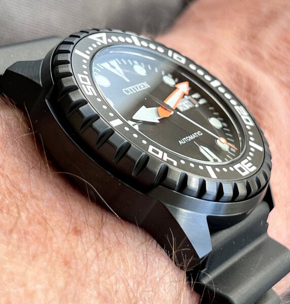Citizen NH8385-11EE Automatic watch WatchXL men\'s 46 mm 