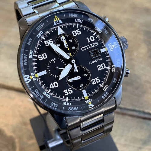 Citizen CA0695-84E Chronograph Eco-Drive Herrenuhr 44 mm
