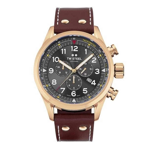 TW Steel TW Steel Schweizer Volante SVS203 Chronograph Uhr 48mm